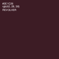 #3E1C26 - Revolver Color Image