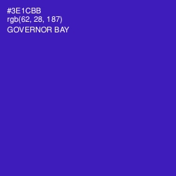 #3E1CBB - Governor Bay Color Image