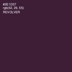 #3E1D37 - Revolver Color Image
