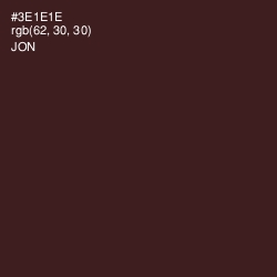 #3E1E1E - Jon Color Image