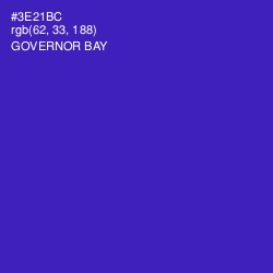 #3E21BC - Governor Bay Color Image