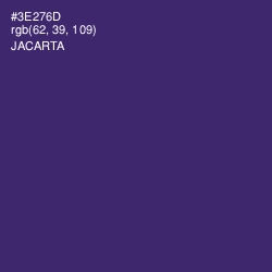 #3E276D - Jacarta Color Image