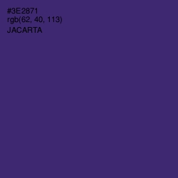#3E2871 - Jacarta Color Image