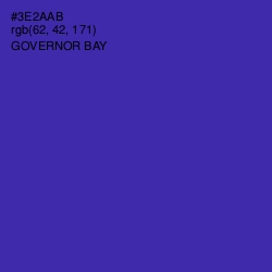 #3E2AAB - Governor Bay Color Image