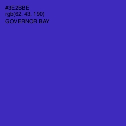 #3E2BBE - Governor Bay Color Image