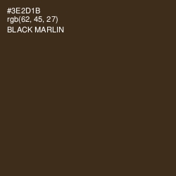 #3E2D1B - Black Marlin Color Image