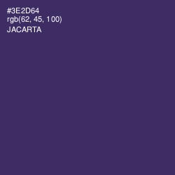 #3E2D64 - Jacarta Color Image