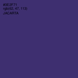 #3E2F71 - Jacarta Color Image