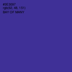 #3E3097 - Bay of Many Color Image