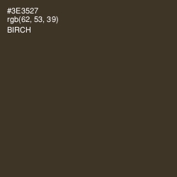 #3E3527 - Birch Color Image