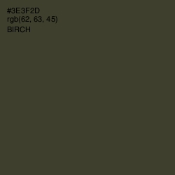 #3E3F2D - Birch Color Image