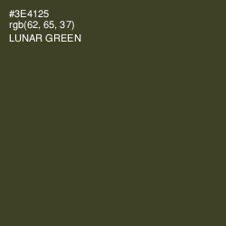 #3E4125 - Lunar Green Color Image