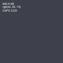 #3E414B - Cape Cod Color Image