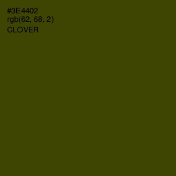 #3E4402 - Clover Color Image