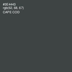 #3E4443 - Cape Cod Color Image