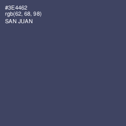 #3E4462 - San Juan Color Image
