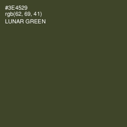 #3E4529 - Lunar Green Color Image
