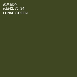 #3E4622 - Lunar Green Color Image