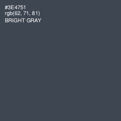 #3E4751 - Bright Gray Color Image