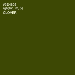 #3E4805 - Clover Color Image