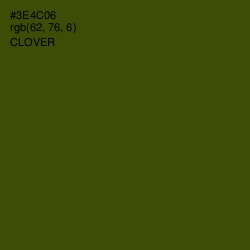 #3E4C06 - Clover Color Image