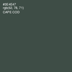 #3E4E47 - Cape Cod Color Image