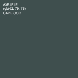 #3E4F4E - Cape Cod Color Image