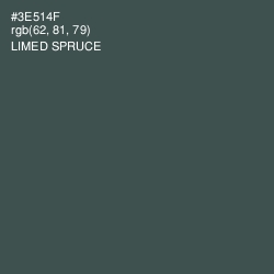 #3E514F - Limed Spruce Color Image