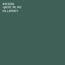 #3E6056 - Killarney Color Image