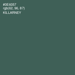 #3E6057 - Killarney Color Image