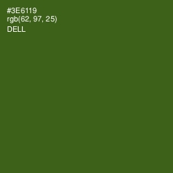 #3E6119 - Dell Color Image
