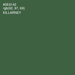 #3E6142 - Killarney Color Image