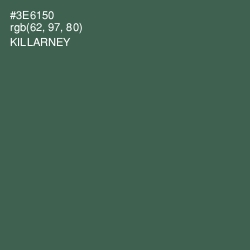 #3E6150 - Killarney Color Image