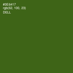 #3E6417 - Dell Color Image