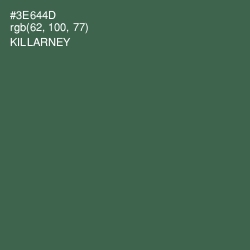 #3E644D - Killarney Color Image