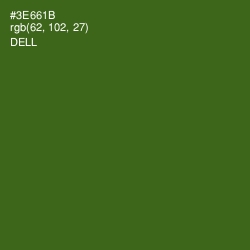 #3E661B - Dell Color Image
