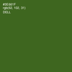 #3E661F - Dell Color Image