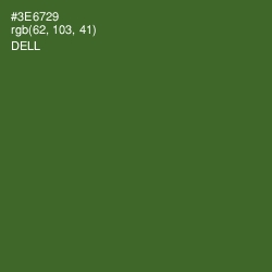 #3E6729 - Dell Color Image