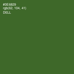 #3E6829 - Dell Color Image