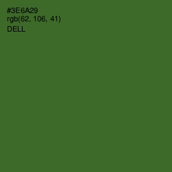 #3E6A29 - Dell Color Image