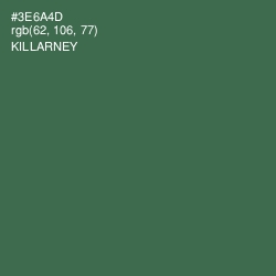 #3E6A4D - Killarney Color Image