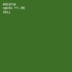 #3E6F26 - Dell Color Image