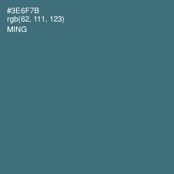 #3E6F7B - Ming Color Image