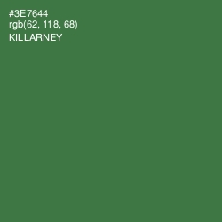 #3E7644 - Killarney Color Image