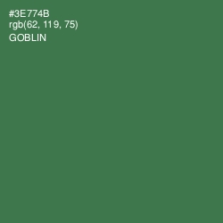#3E774B - Goblin Color Image