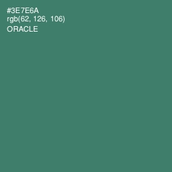 #3E7E6A - Oracle Color Image