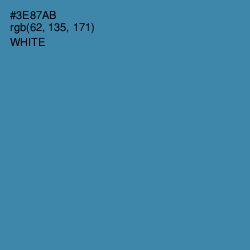 #3E87AB - Boston Blue Color Image