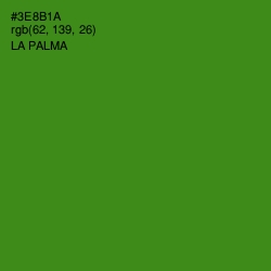 #3E8B1A - La Palma Color Image