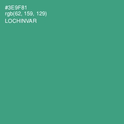 #3E9F81 - Lochinvar Color Image