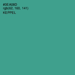 #3EA08D - Keppel Color Image